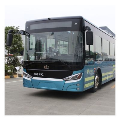 autobus électrique intérieur de la ville 240kw de 10.5m avec la rampe de fauteuil roulant