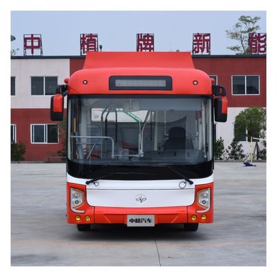 10.5M Autobus électrique pur basse entrée capacité de batterie 268kwh avec longue distance