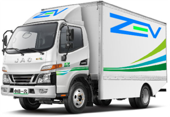 Long terme moderne Mini Trucks Refrigerated électrique 440km