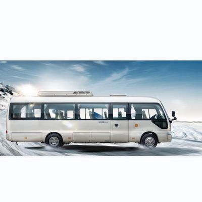 Autobus diesel de caboteur de 22 Seater avec la transmission automatique et les moniteurs d'affichage à cristaux liquides