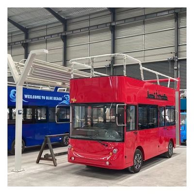 Chariots de golf personnalisés électriques Double Decker avec 1 an de garantie 5390x1710x3060mm