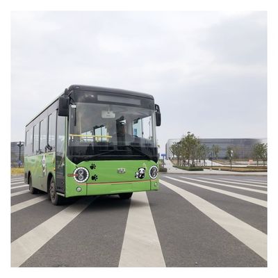 l'air de 6.6m a conditionné Mini Buses Leaf Spring électrique