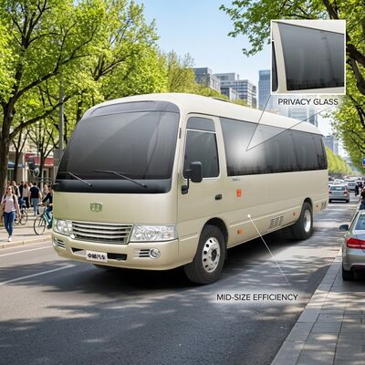 6m Émission verte 12 places Autobus électrique Voiture touristique Autobus navette 100 km/h