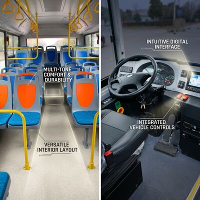 6m Zev Ev Minibus 15 places Minibus pour le service de transport en commun