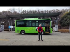 transport Mini Buses électrique public LHD de 7m conduisant le kilomètrage 200km