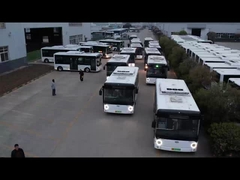 10.5m 30 places Pure Electric Bus Electric Tour Bus basse entrée bus confortable