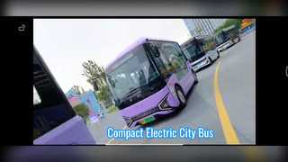 Solution de transport urbain en minibus électrique de 5,4 m